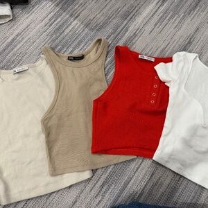 Assorted Zara tops